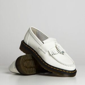 Dr. Martens Adrian Leather Tassel White